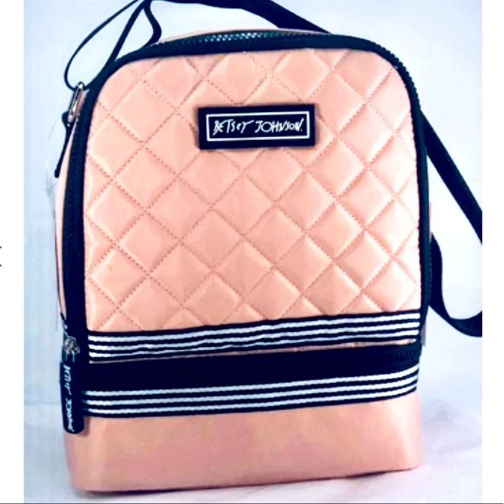 RESTOCKED! Betsey Johnson lunch tote!